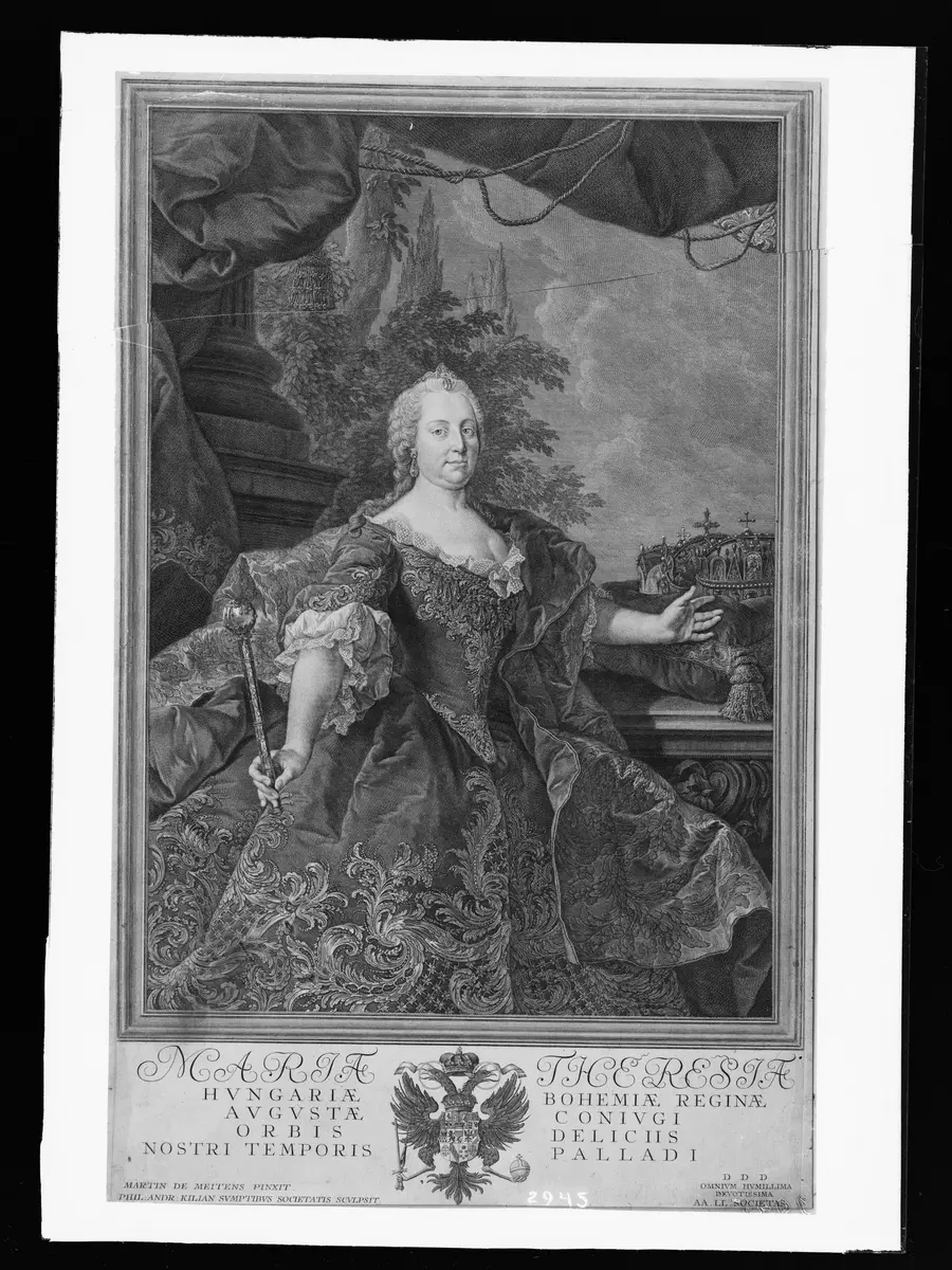 Maria Theresia, Kniestück
