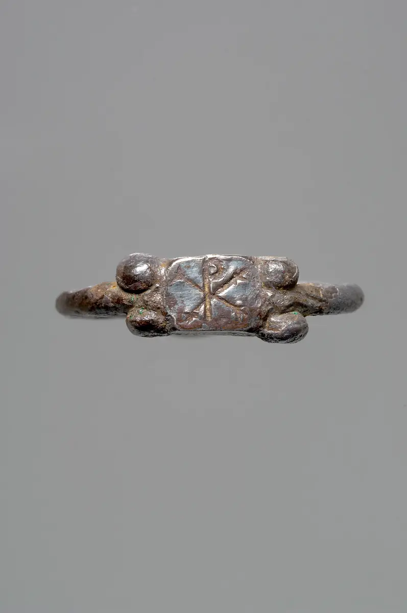Fingerring mit Christogramm