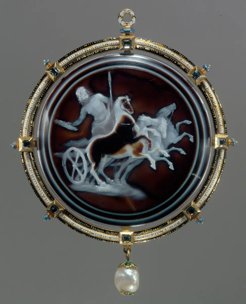 Jupiter auf dem Viergespann