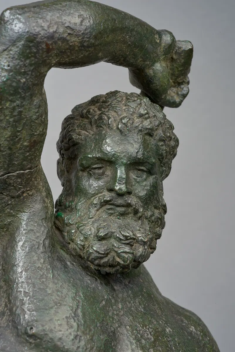 Herakles und Kentaur im Kampf