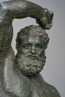 Herakles und Kentaur im Kampf