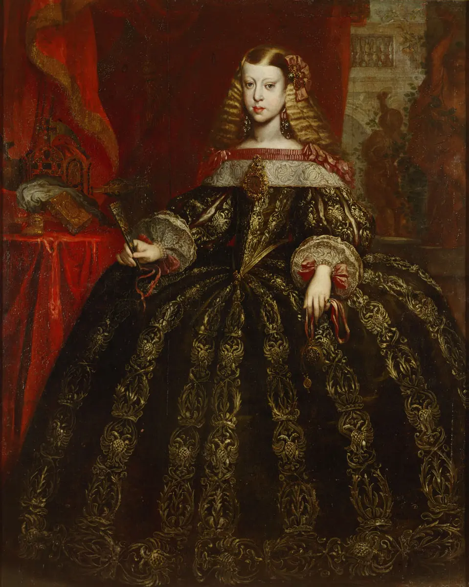 Infantin Margarita (1651-1673), Kaiserin, Bildnis in ganzer Figur