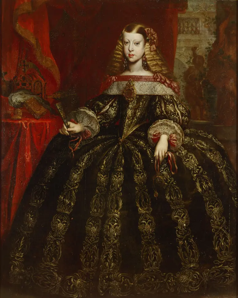 Infantin Margarita (1651-1673), Kaiserin, Bildnis in ganzer Figur