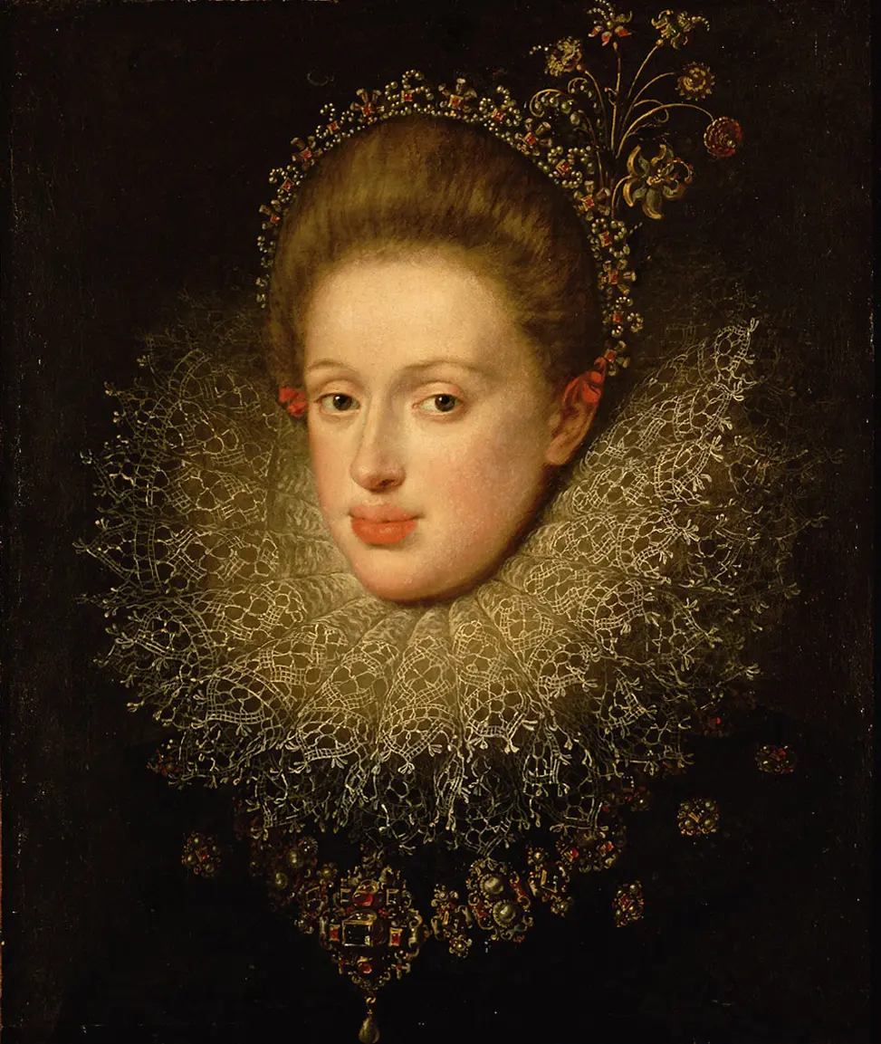 Erzherzogin Anna (1585-1618), Tochter von Erzherzog Ferdinand II., Landesfürst von Tirol, Gemahlin von Kaiser Matthias