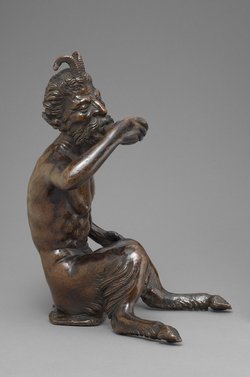 Trinkender Satyr