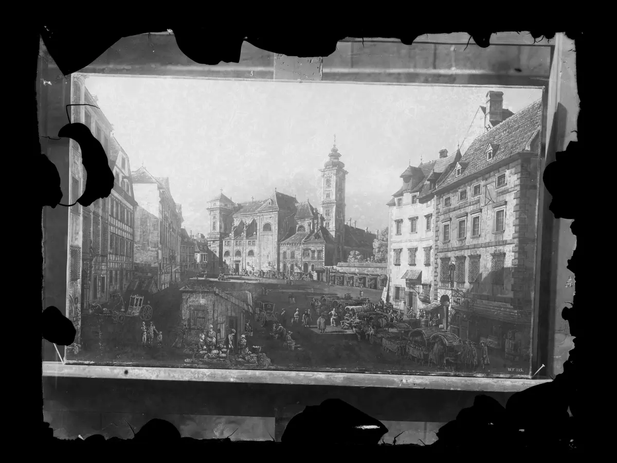 Die Freiung in Wien um 1759