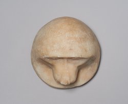 Kanope mit Deckel in Form eines Affenkopfes