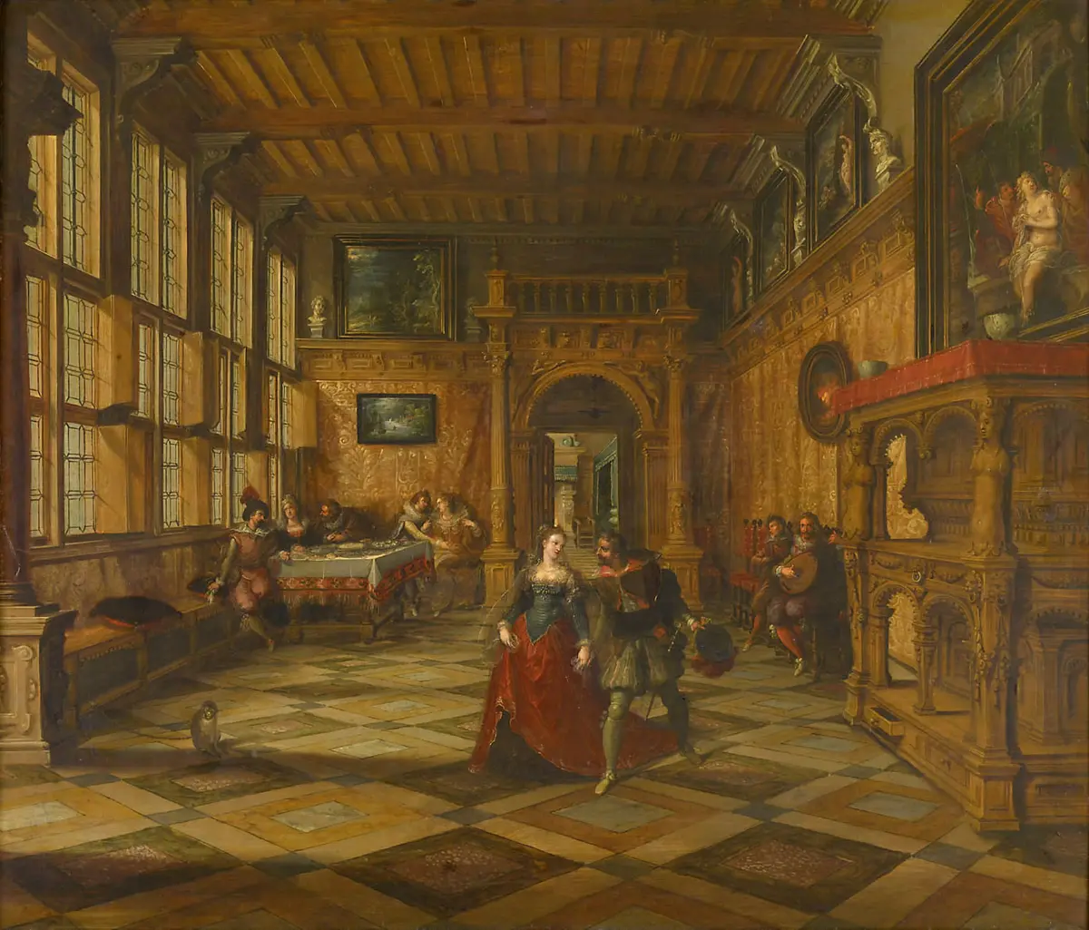 Gesellschaftsszene