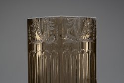 Deckelvase