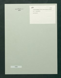 Feuerlöschordnung für das Kunsthistorische Museum, Teil I: Hauptgebäude