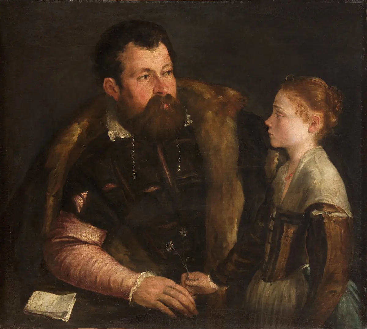 Vater und Tochter