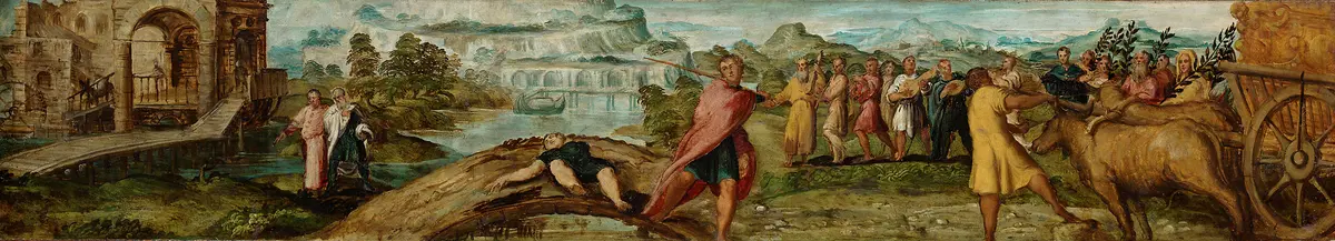 Überführung der Bundeslade durch David; der Tod des Usa