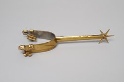 Ein Turniersporen vom Turnierhof Maximilians I.