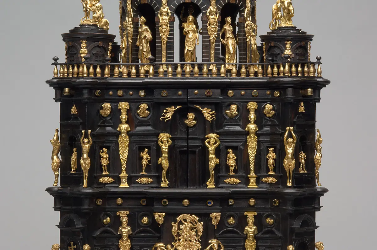 Münzschrank aus dem Besitz Erzherzog Ferdinands II. von Tirol