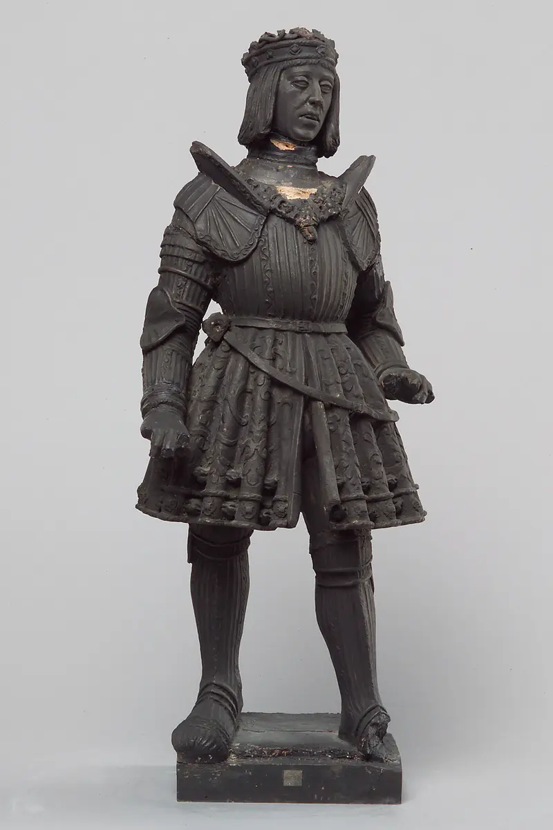 Philipp der Schöne, Statue, Statuette, Terracotta