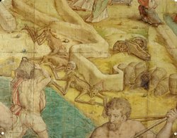 Kriegszug Kaiser Karls V. gegen Tunis (1535): Abbruch des Lagers und Einschiffung zur Rückfahrt