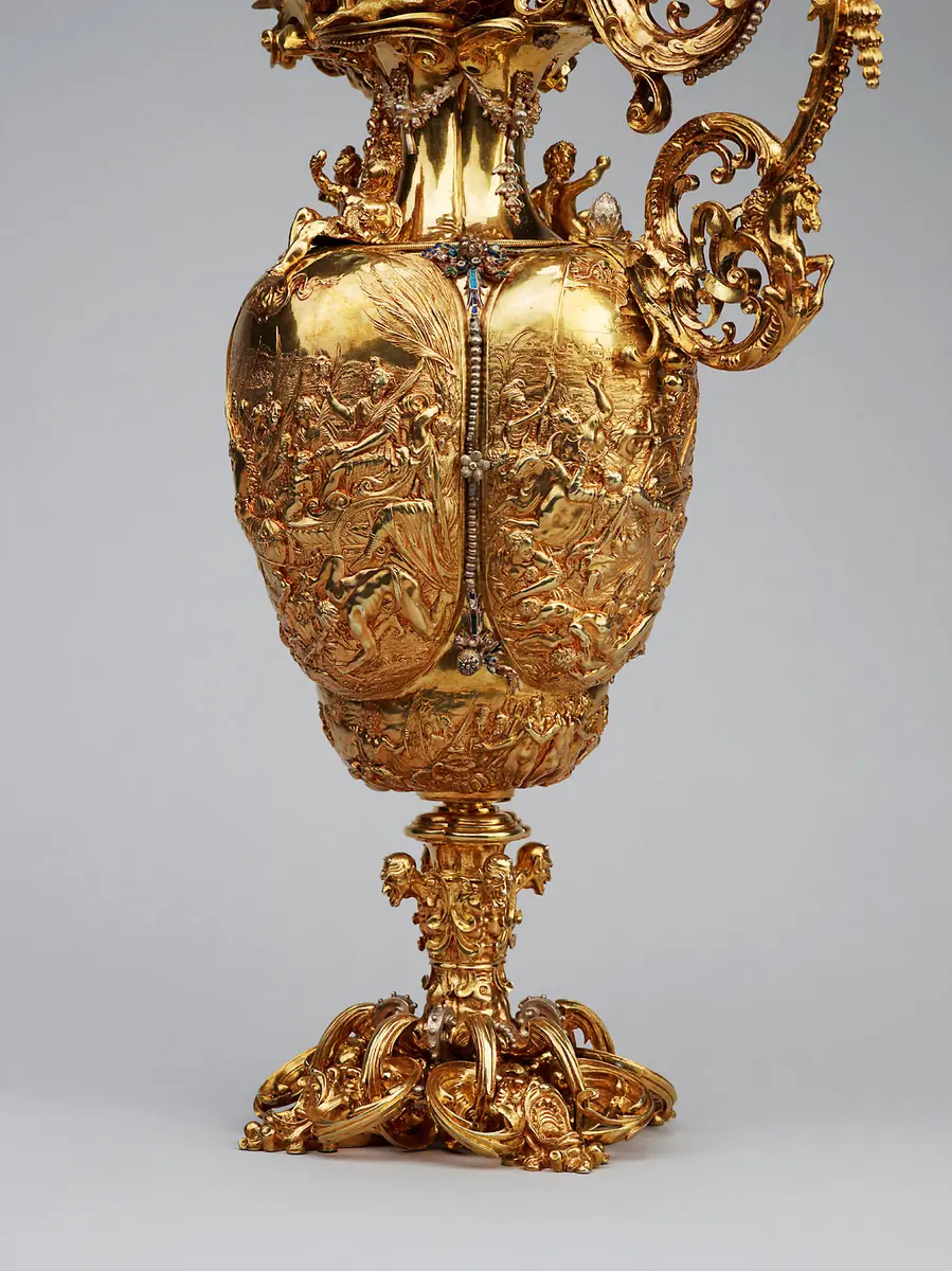 Krug der sogenannten Trionfi-Garnitur