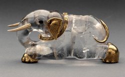 Elefant mit Salzfaß 