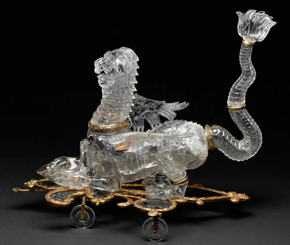 Table Fountain in the Form of a Lion-Dragon