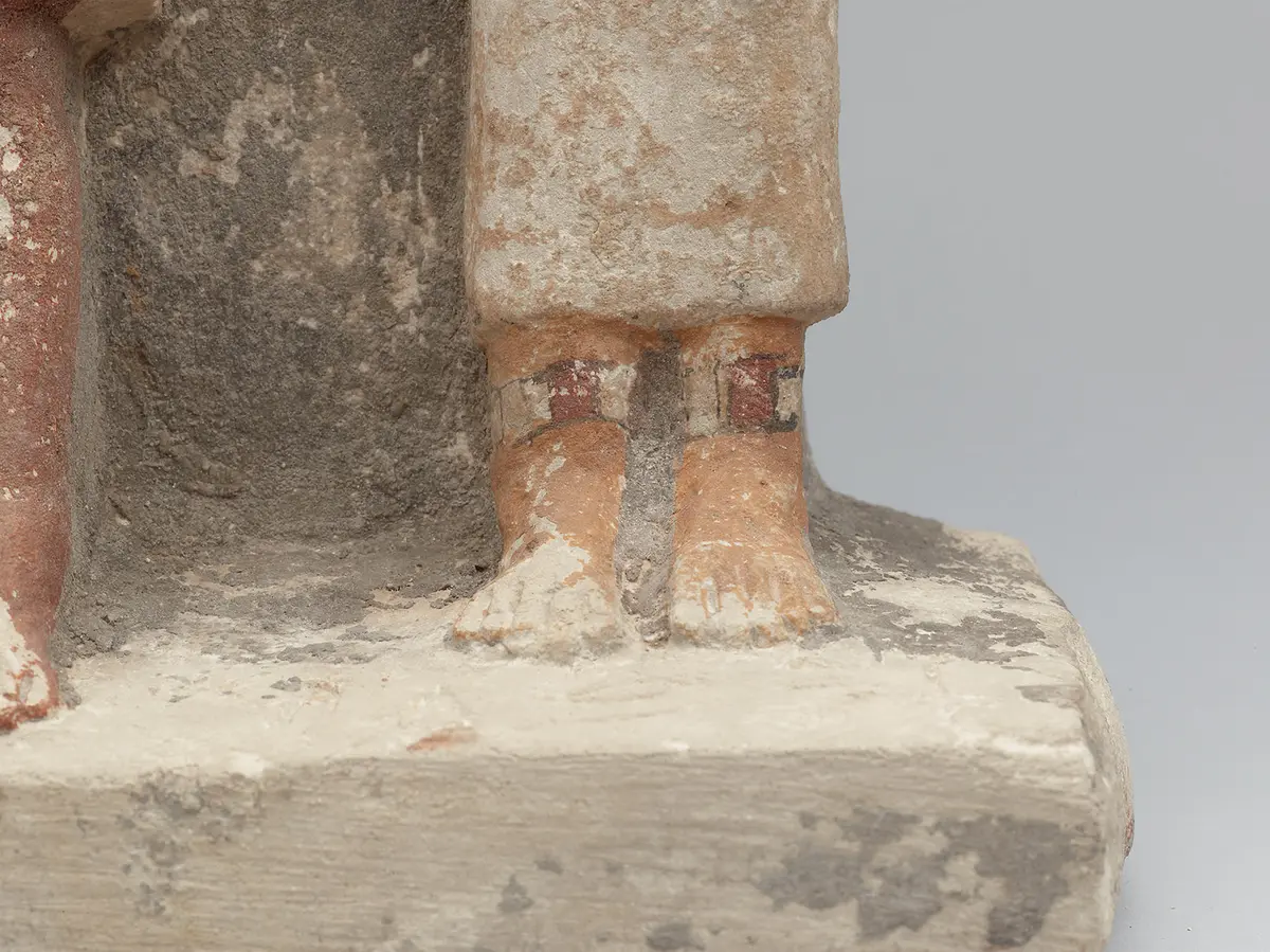 Kopflose Zweiergruppe des Schepses-ptah und seiner Frau Ni-si-redi