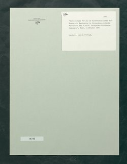 Verhaltungen für Wachposten der k. u. k. Leibgarde-Infanterie-Compagnie
