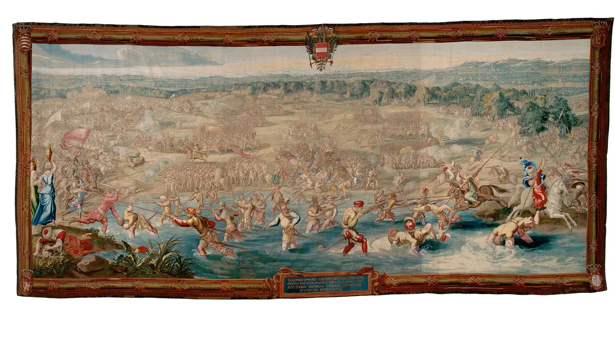 4. Der Ausfall der Besatzung von Goleta wird zurückgeschlagen (= Horn Nr.7)