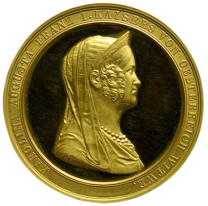 Habsburg: Caroline Auguste von Bayern (als Witwe; vierte Gemahlin Kaiser Franz II./I.)