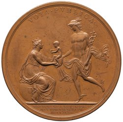 Habsburg: Kaiser Franz II./I. und Maria Theresia Karolina von Bourbon-Neapel (dessen zweite Gemahlin)