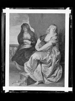 Reuige Magdalena und ihre Schwester Martha