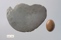 Schminkpalette in Vogelform mit Verreiber