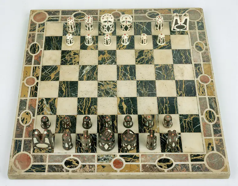 Schachbrett, Spielbrett
