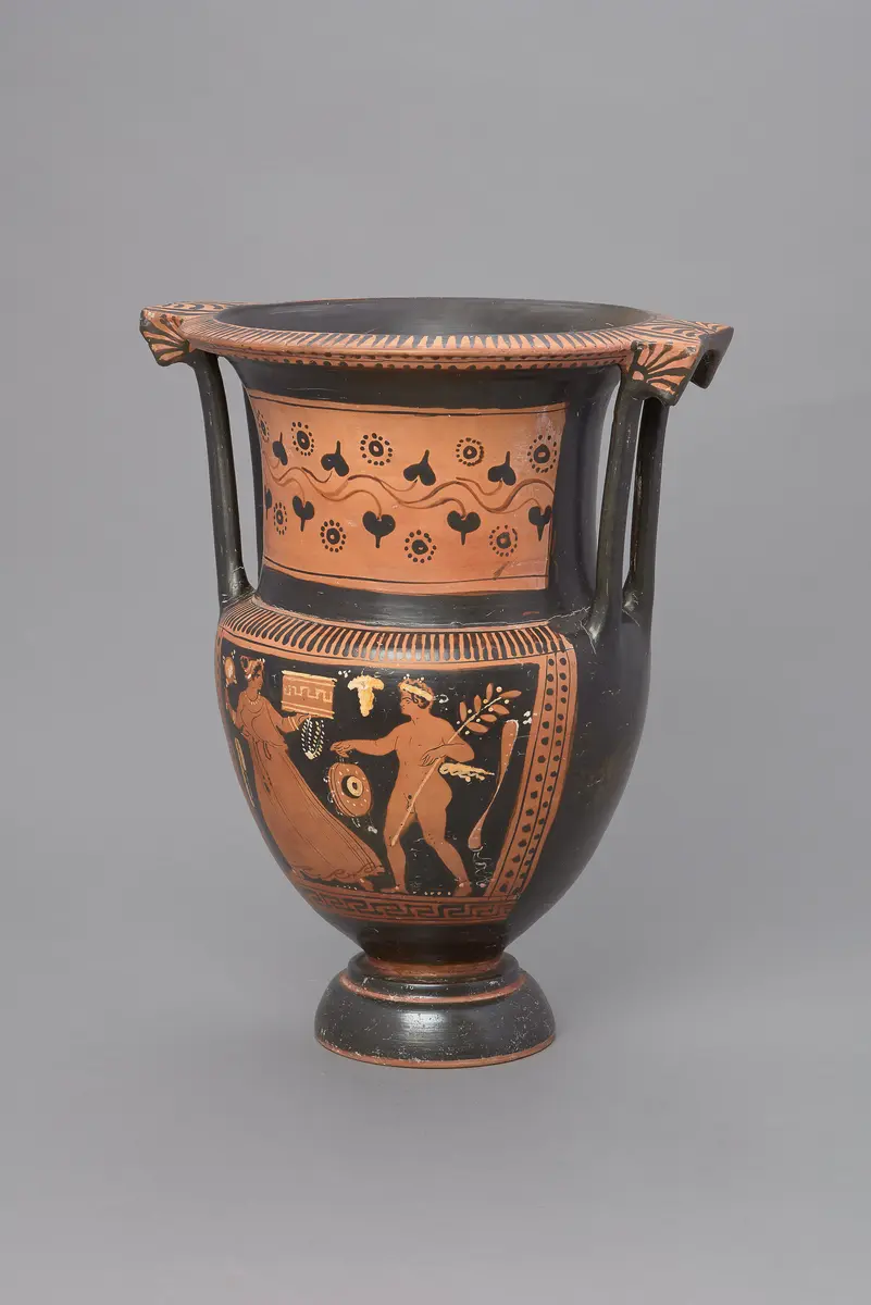 Frau und Satyr