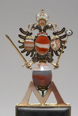 Probierstein mit kaiserlichem Doppeladler