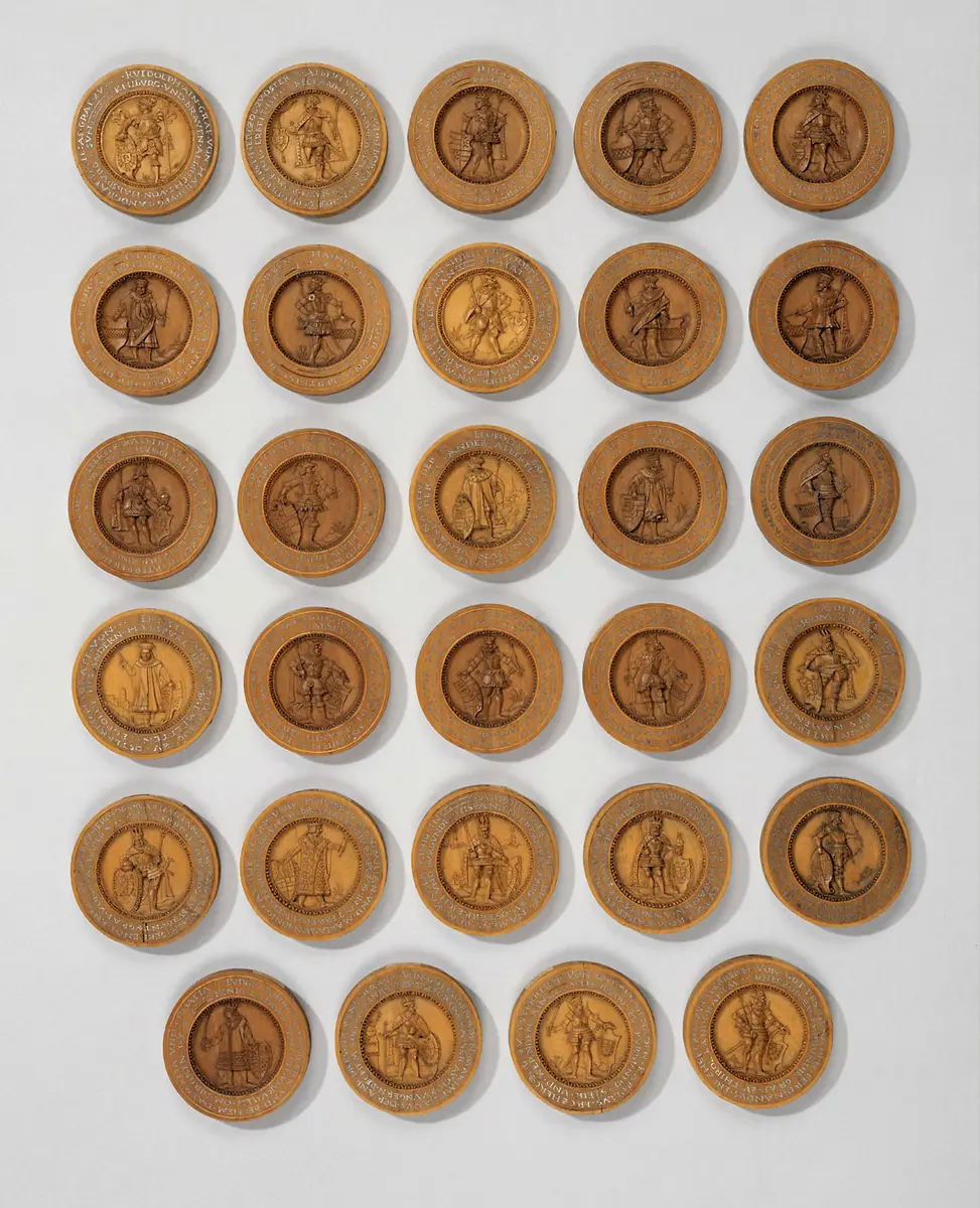 Spielstein für ein Spielbrett für Mühle, Dame und den