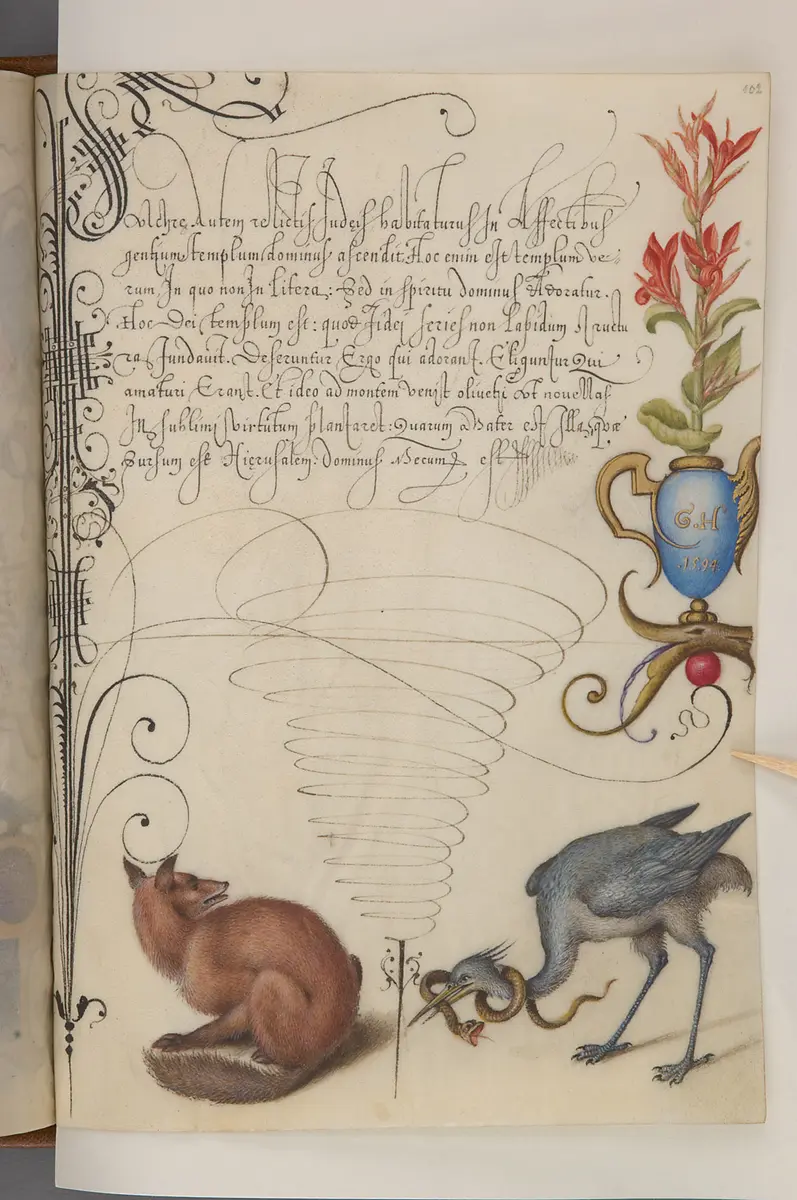 Schriftmusterbuch; 127 Blatt Pergament