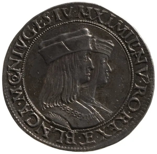 Habsburg: Kaiser Maximilian I. und Bianca Maria Sforza (dessen zweite Gemahlin)
