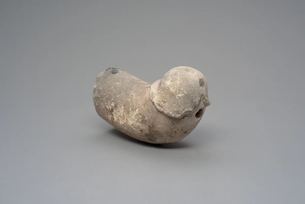 Großer Phallus, Fragment einer Statue?