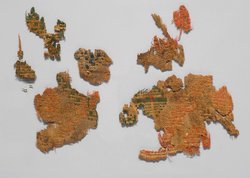 Fragmente eines Kleides