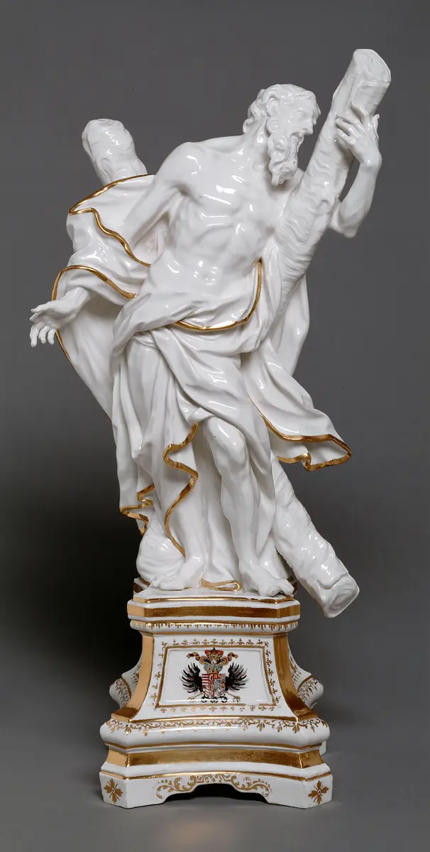 Hl. Andreas der Altargarnitur der Kaiserin Wilhelmine Amalia