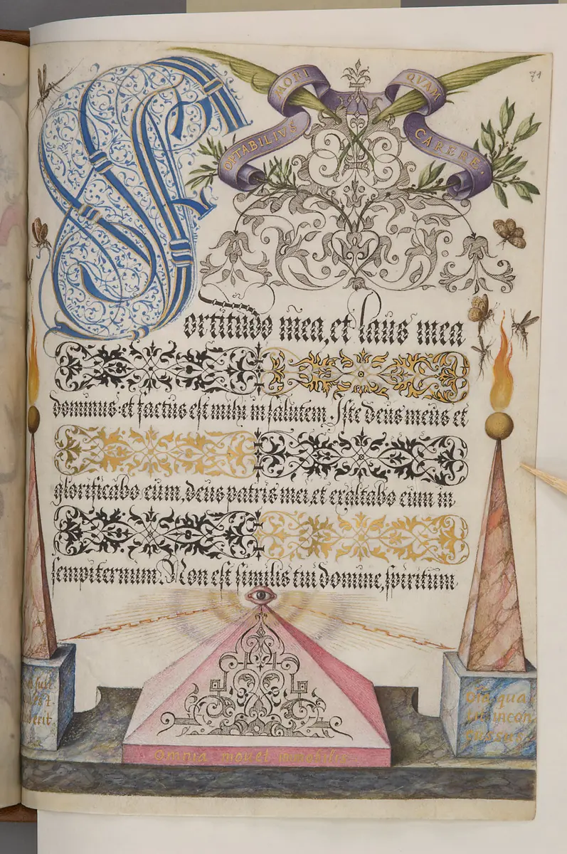Schriftmusterbuch; 127 Blatt Pergament