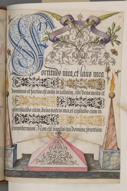 Schriftmusterbuch; 127 Blatt Pergament
