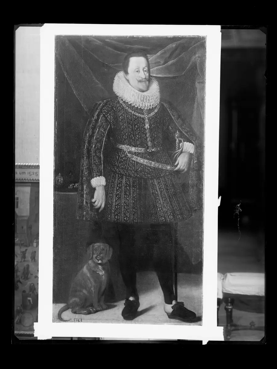 Kaiser Ferdinand II. (1578-1637) in ganzer Figur