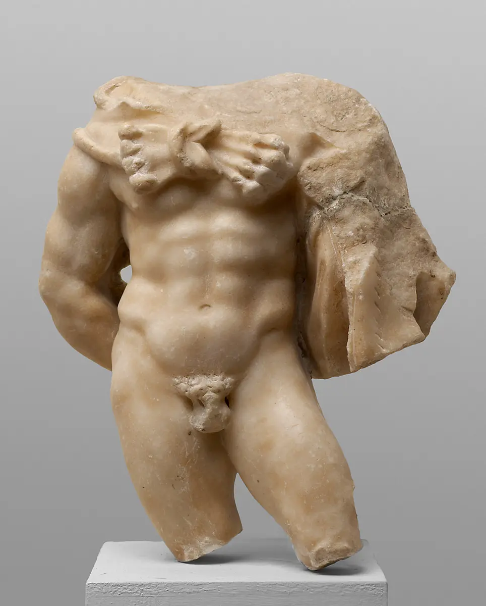 Herkules, Herkules-Torso, Fragment, Statue