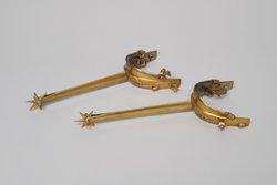 Ein Paar Turniersporen vom Turnierhof Maximilians I.