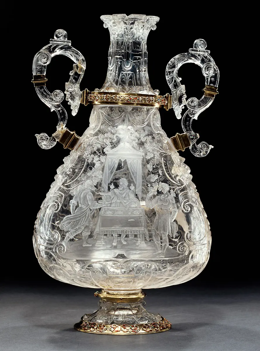 Flasche mit zwei Henkeln