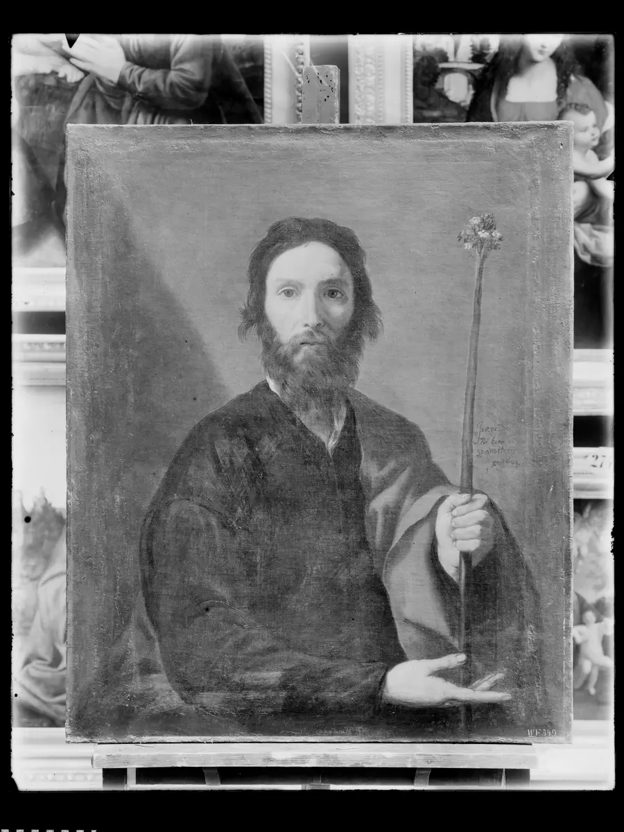 Der heilige Joseph (früher: Aaron mit dem blühenden Stabe)