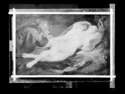 Einsiedler und schlafende Angelica